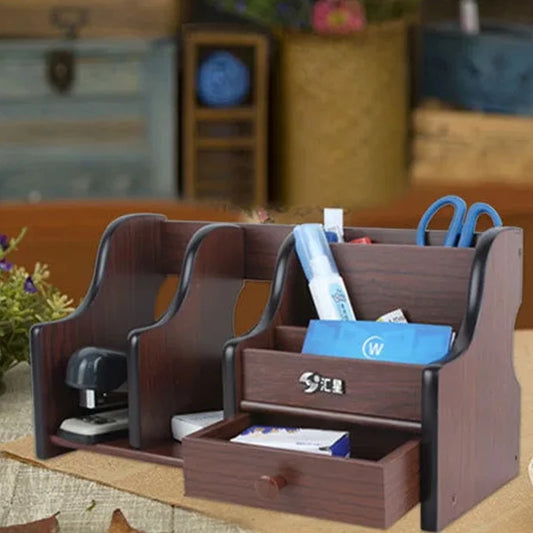 Organisateur De Bureau En Bois